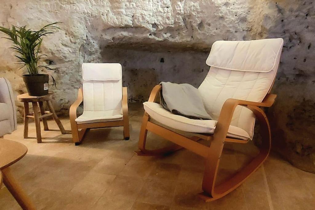 Troglo Entre Caves Et Chateaux Montlouis-sur-Loire Eksteriør billede